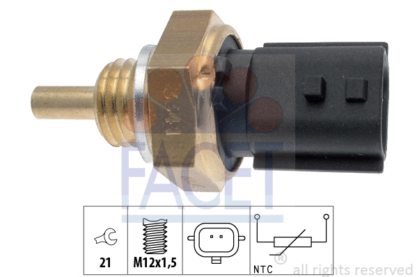 Sensor, coolant temperature (7.3341)