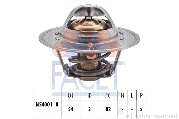 Thermostat, coolant (7.8233S)