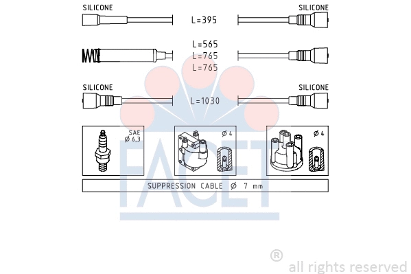 Ignition Cable Kit (4.8527)
