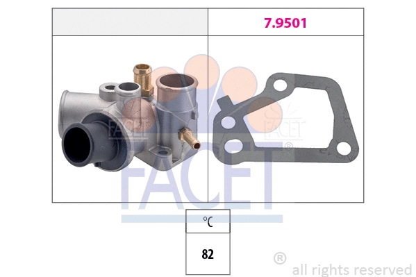 Thermostat, coolant (7.8176)