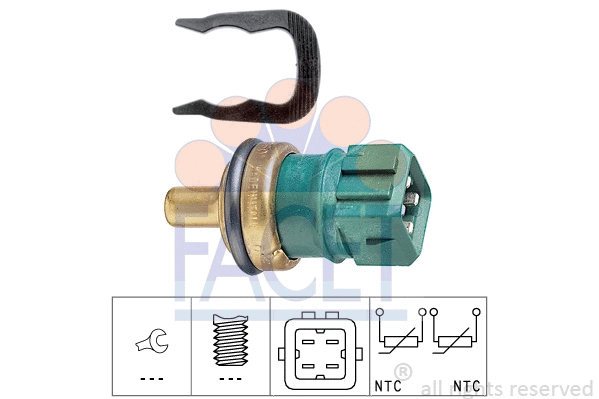 Sensor, coolant temperature (7.3260)