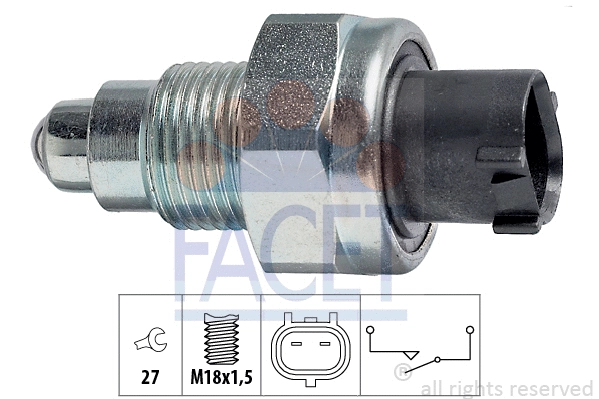 Switch, reverse light (7.6246)