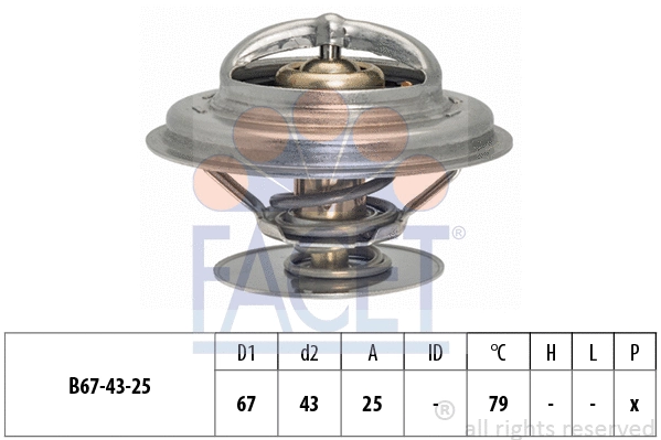Thermostat, coolant (7.8333S)