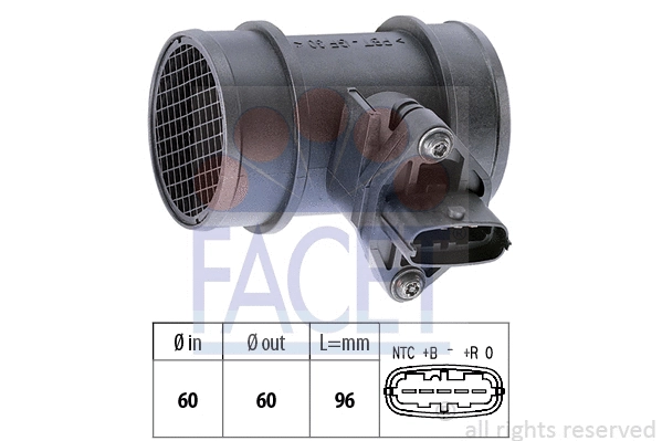 Mass Air Flow Sensor (10.1285)
