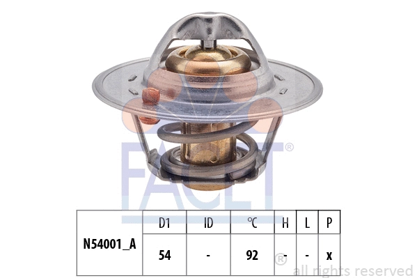 Thermostat, coolant (7.8204S)