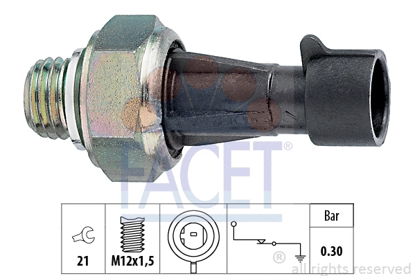 Oil Pressure Switch (7.0097)