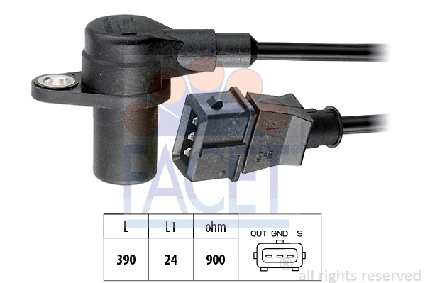 Sensor, crankshaft pulse (9.0046)