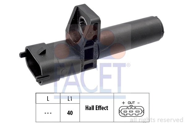 Sensor, crankshaft pulse (9.0655)