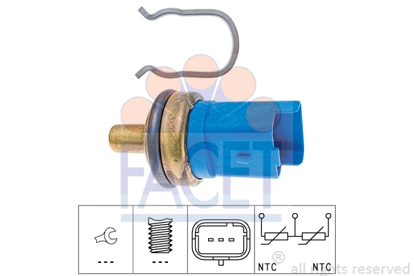 Sensor, coolant temperature (7.3293)