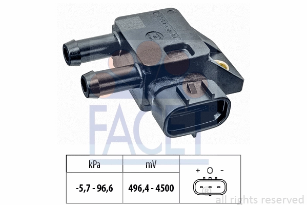 Sensor, exhaust pressure (10.3333)