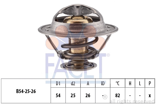 Thermostat, coolant (7.8314S)