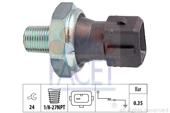 Oil Pressure Switch (7.0091)