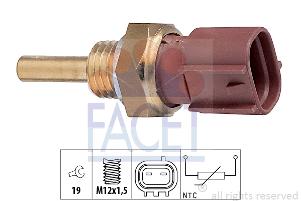 Sensor, coolant temperature (7.3213)