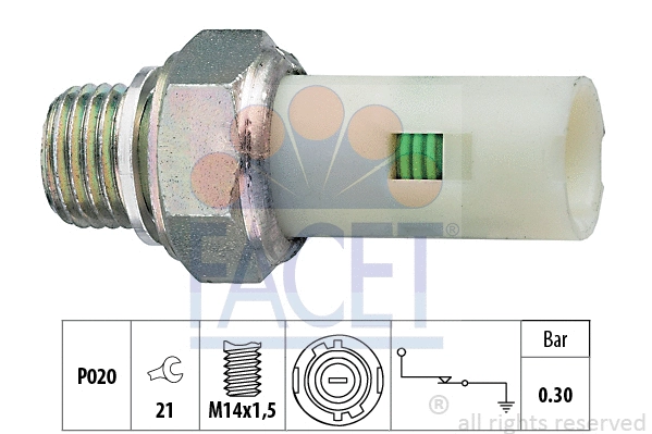 Oil Pressure Switch (7.0076)