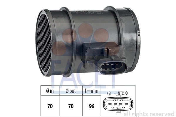 Mass Air Flow Sensor (10.1413)