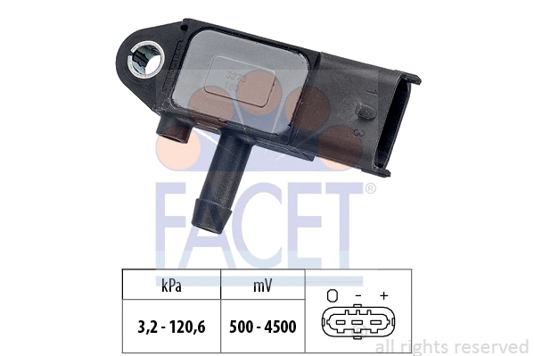 Sensor, exhaust pressure (10.3273)