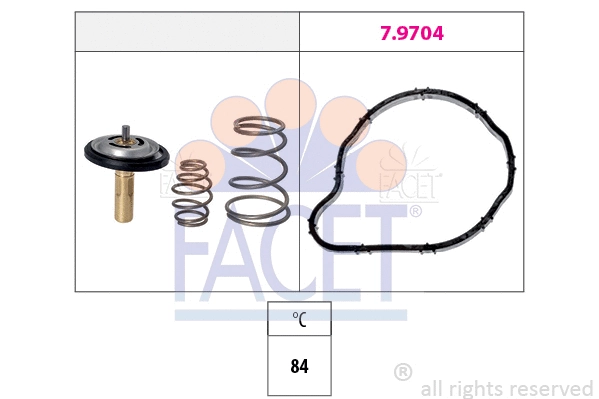 Thermostat, coolant (7.8841)