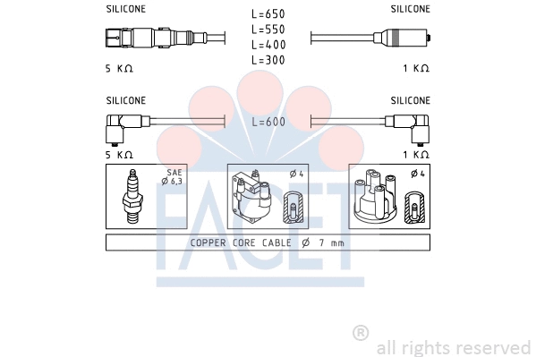 Ignition Cable Kit (4.9933)