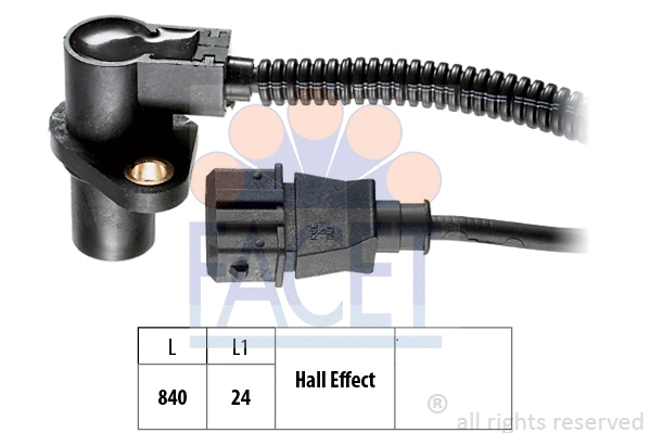 Sensor, crankshaft pulse (9.0314)