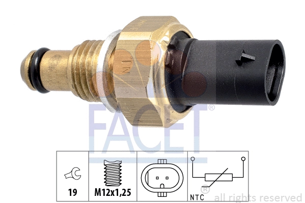 Sensor, fuel temperature (7.3338)