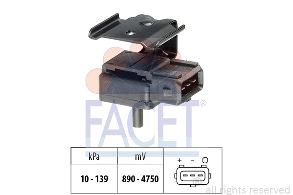 Air Pressure Sensor, altitude adaption (10.3068)
