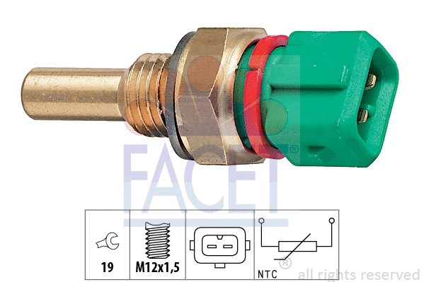 Sensor, coolant temperature (7.3243)