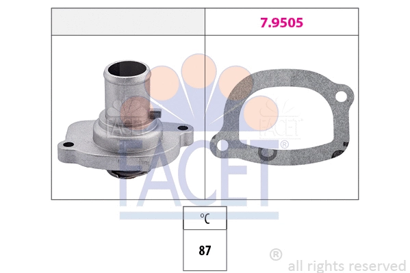 Thermostat, coolant (7.8187)
