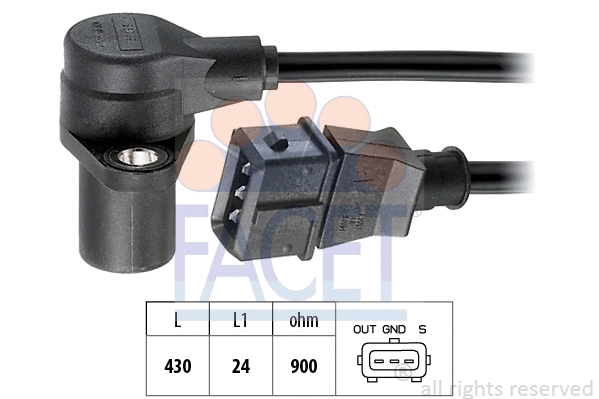 Sensor, crankshaft pulse (9.0156)