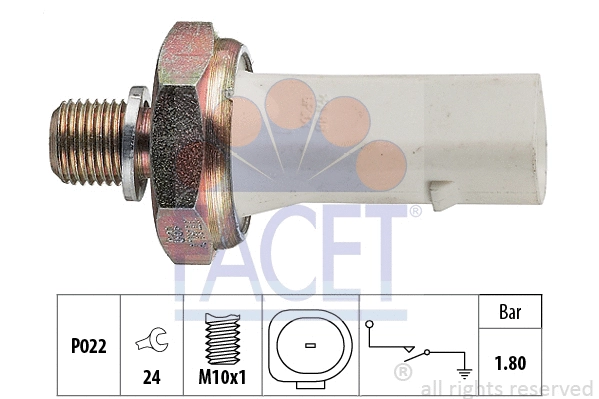 Oil Pressure Switch (7.0136)