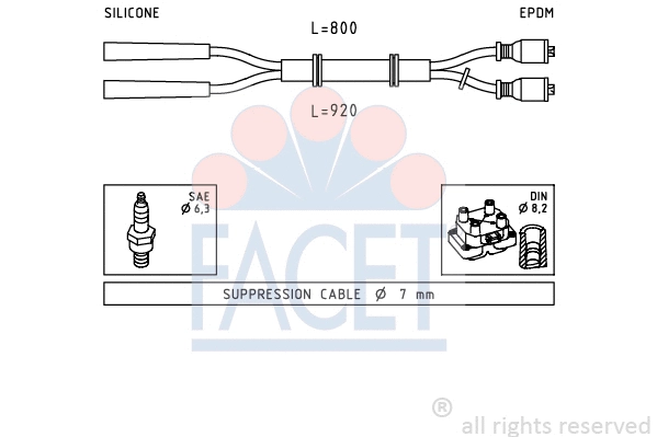 Ignition Cable Kit (4.8432)