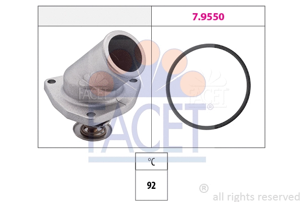 Thermostat, coolant (7.8198)