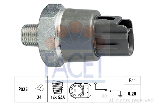 Oil Pressure Switch (7.0114)