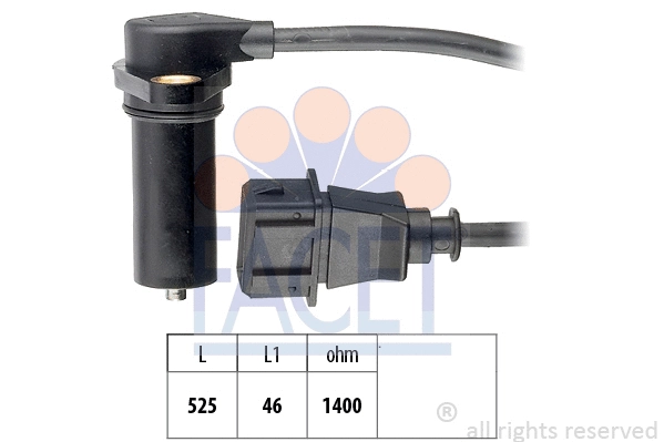 Sensor, crankshaft pulse (9.0219)