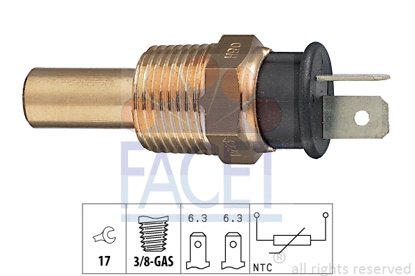 Sensor, coolant temperature (7.3228)