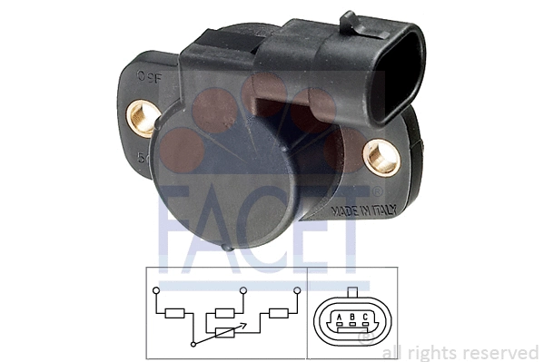 Sensor, throttle position (10.5096)