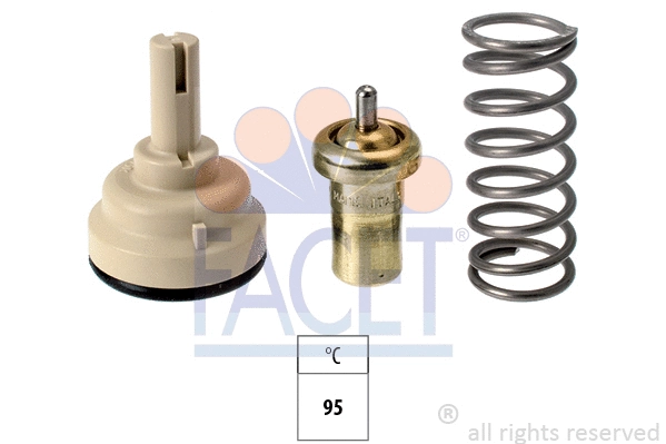 Thermostat, coolant (7.8686S)