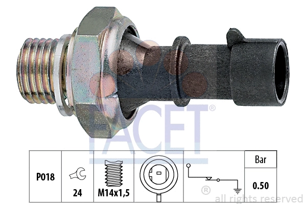 Oil Pressure Switch (7.0069)