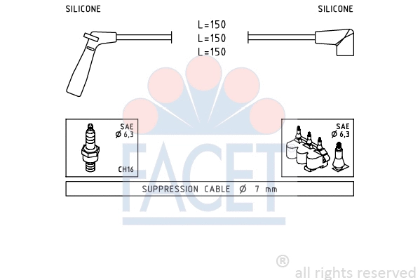 Ignition Cable Kit (4.7007)
