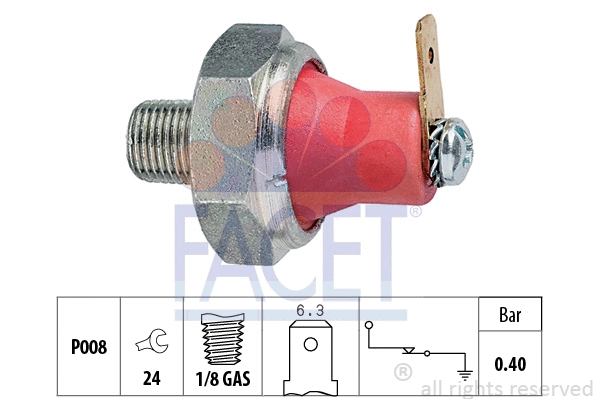 Oil Pressure Switch (7.0094)
