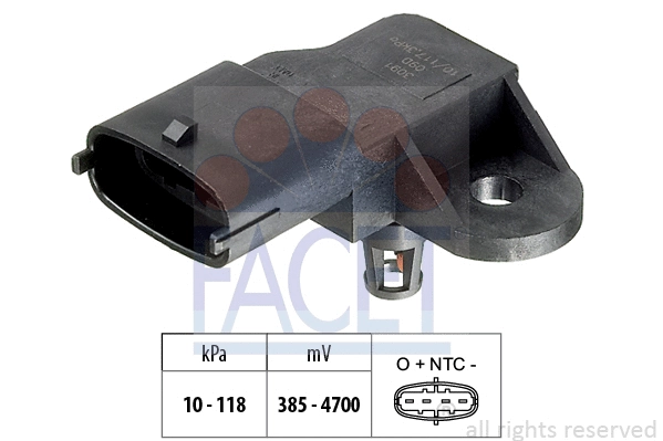 Air Pressure Sensor, altitude adaption (10.3091)