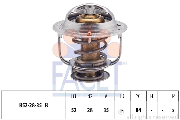 Thermostat, coolant (7.8315S)