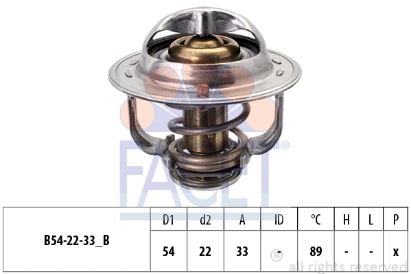 Thermostat, coolant (7.8693S)