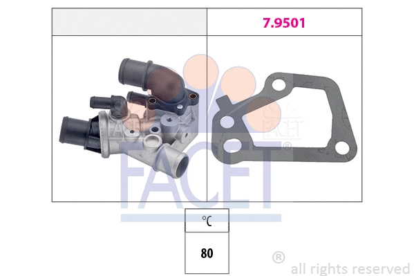 Thermostat, coolant (7.8097)