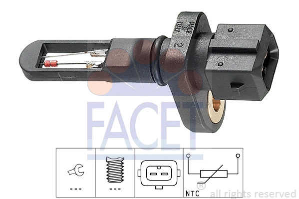Sensor, intake air temperature (10.4001)