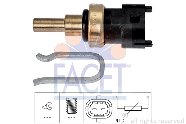Sensor, coolant temperature (7.3357)