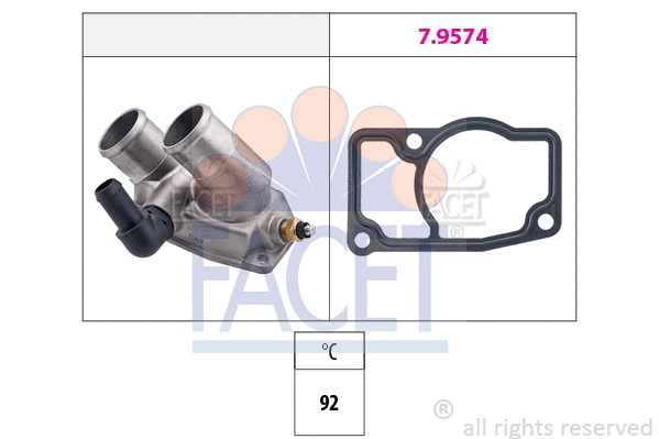 Thermostat, coolant (7.8346)