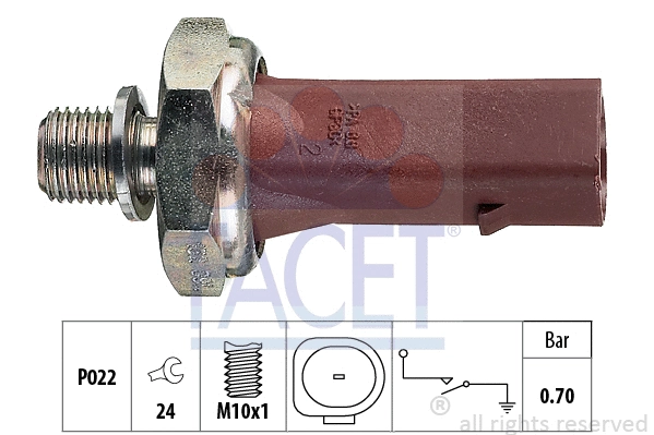 Oil Pressure Switch (7.0132)