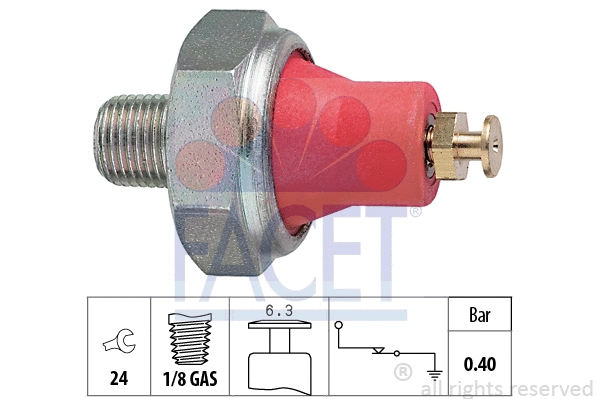 Oil Pressure Switch (7.0016)