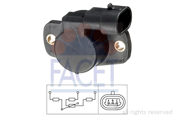 Sensor, throttle position (10.5001)