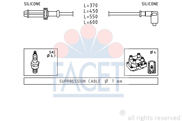 Ignition Cable Kit (4.9025)
